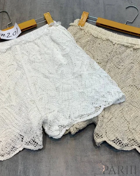 Crochet Shorts شلوارک قلاب بافی کد P201 - Image 1