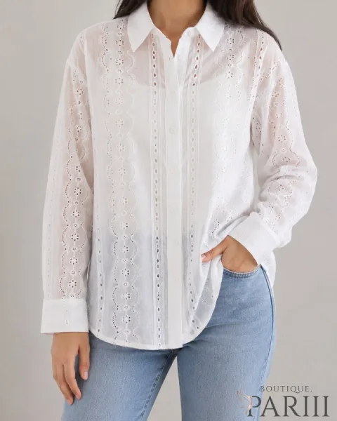 Two-piece blouse with top (Code P204) شومیز دوتیکه با تاپ کد P204 - Image 1