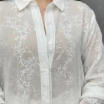 شومیز مجلسی خامه دوزی کد P191